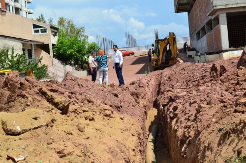 Construction activities in the settlement “Senjak” at the facility Luna Komerc SenjakLunaKomerc-03